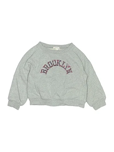 Pre-owned Crewcuts Kids' Sweatshirt In Gray