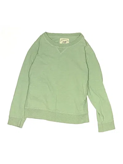 Pre-owned Crewcuts Kids' Sweatshirt In Green