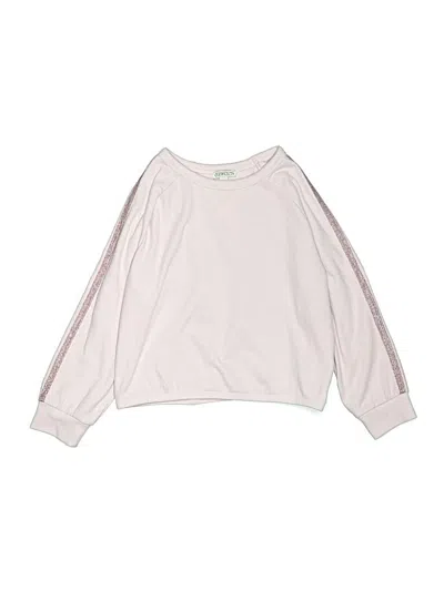 Pre-owned Crewcuts Kids' Sweatshirt In Pink