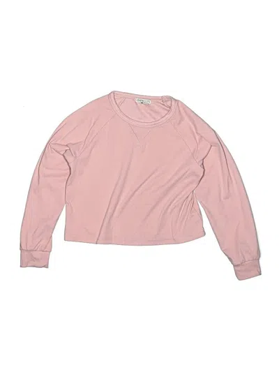 Pre-owned Crewcuts Kids' Sweatshirt In Pink