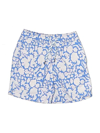 Pre-owned Crewcuts Kids' Swimsuit Cover Up In Blue