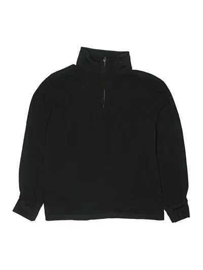Pre-owned Crewcuts Kids' Track Jacket In Black