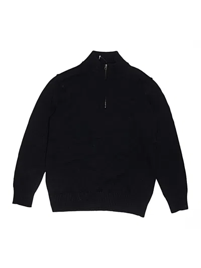 Pre-owned Crewcuts Kids' Track Jacket In Black