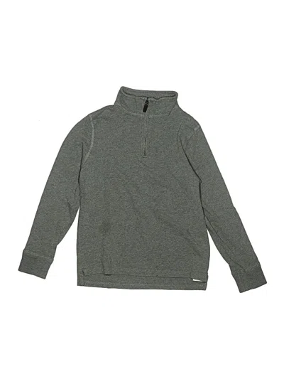 Pre-owned Crewcuts Kids' Track Jacket In Gray