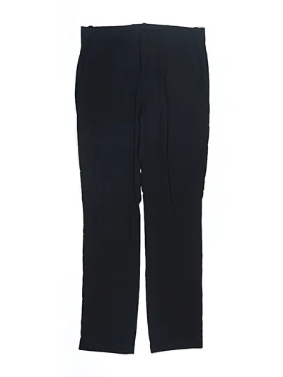 Pre-owned Crewcuts Kids' Track Pants In Black