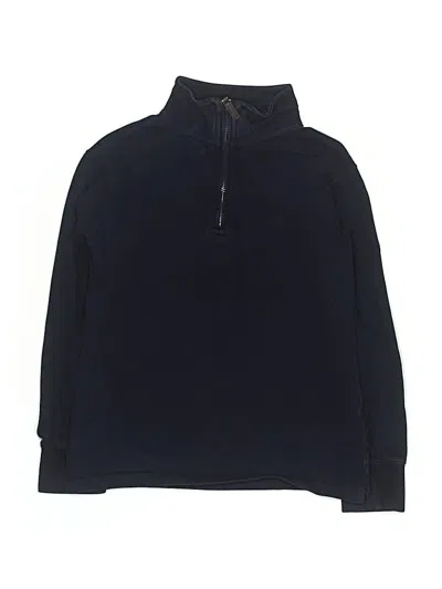 Pre-owned Crewcuts Kids' Turtleneck Sweater In Black