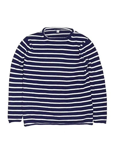 Pre-owned Crewcuts Kids' Turtleneck Sweater In Blue