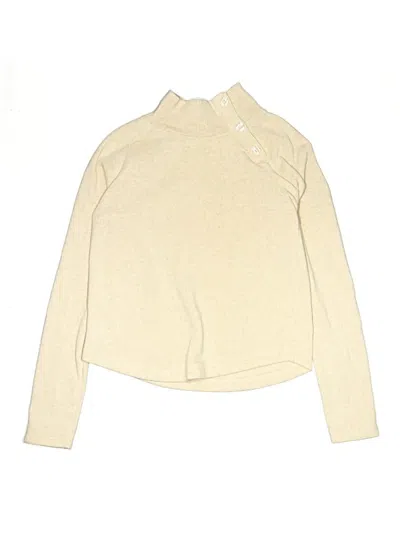 Pre-owned Crewcuts Kids' Turtleneck Sweater In Brown