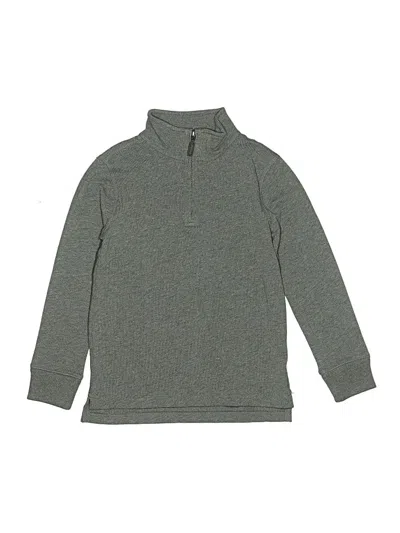 Pre-owned Crewcuts Kids' Turtleneck Sweater In Gray
