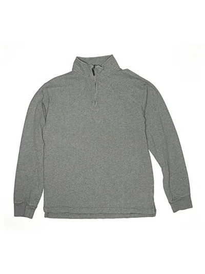 Pre-owned Crewcuts Kids' Turtleneck Sweater In Gray