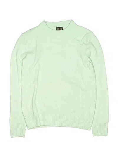 Pre-owned Crewcuts Kids' Turtleneck Sweater In Green