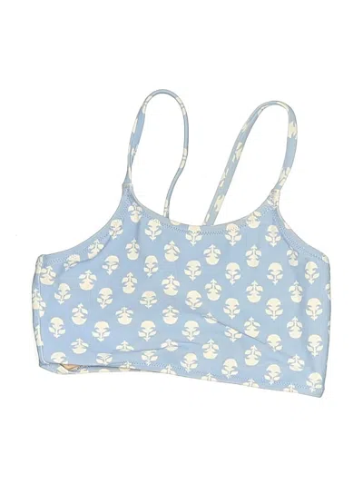Pre-owned Crewcuts Kids' Two Piece Swimsuit In Blue