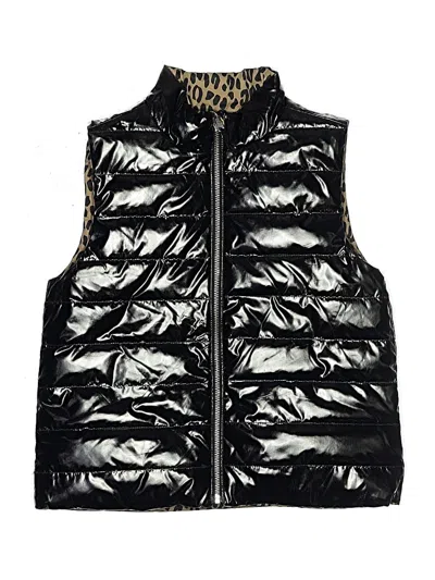 Pre-owned Crewcuts Kids' Vest In Black