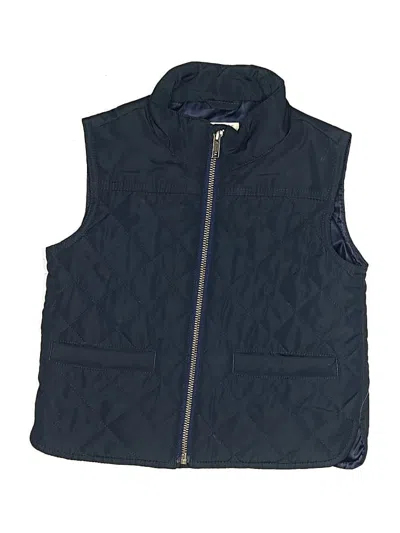Pre-owned Crewcuts Kids' Vest In Blue