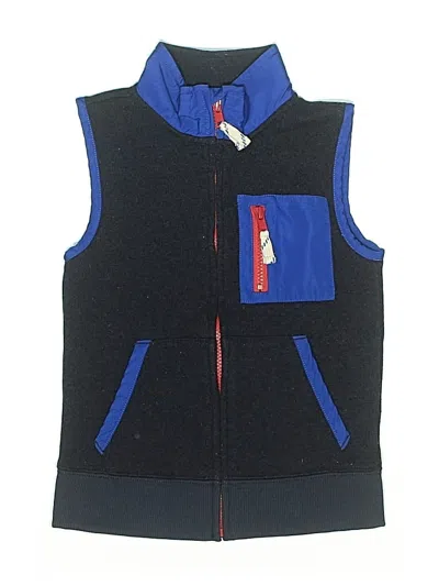 Pre-owned Crewcuts Kids' Vest In Blue