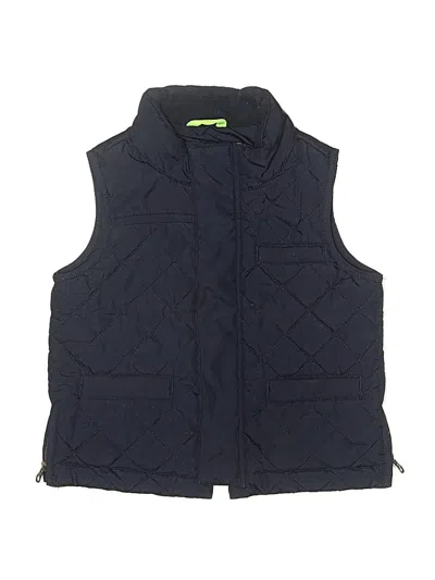 Pre-owned Crewcuts Kids' Vest In Blue