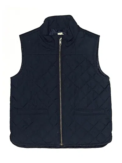 Pre-owned Crewcuts Kids' Vest In Blue