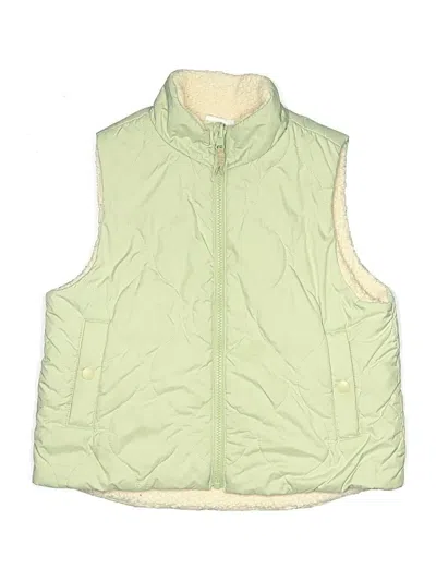 Pre-owned Crewcuts Kids' Vest In Green