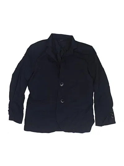 Pre-owned Crewcuts Kids' Wool Blazer Jacket In Blue