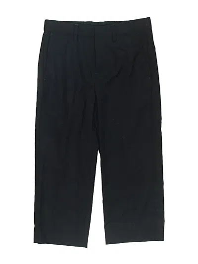 Pre-owned Crewcuts Kids' Wool Pants In Black