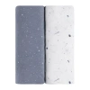 Crib Sheet Set Baby Fitted  2 Pack In Blue Celestial