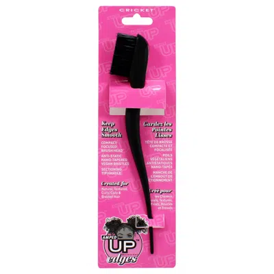 Cricket Amped Up Edges Brush - Black By  For Unisex - 1 Pc Hair Brush