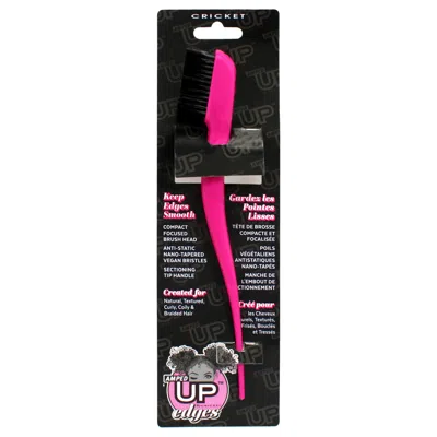 Cricket Amped Up Edges Brush - Pink By  For Unisex - 1 Pc Hair Brush