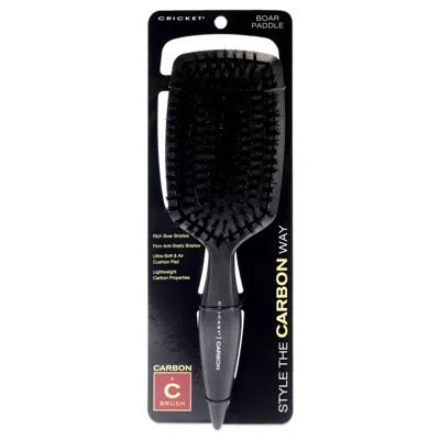 Cricket Carbon Boar Paddle Brush By  For Unisex - 1 Pc Hair Brush In Multi