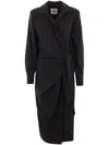 Cri.da Crida Dresses In 黑色