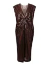 Cri.da Dress In Brown