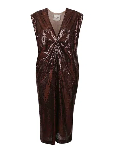 Cri.da Dress In Brown