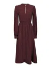 Cri.da Dress In Dark Red