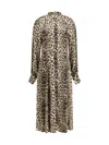Cri.da Windsor Leopard-print Midi Shirt Dress In Animal Print