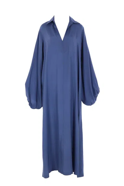 Cri.da Crida Dresses In Blue Jeans
