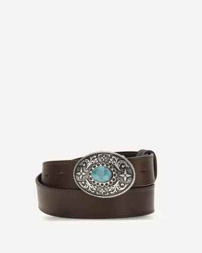 Crida Milano Adda Belt In Brown
