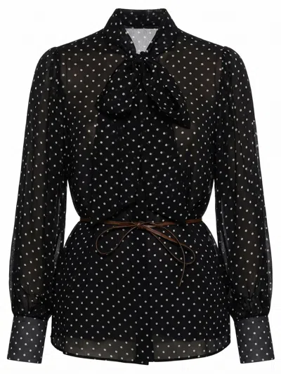 Crida Milano Blouse In Black