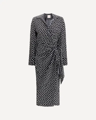 CRIDA MILANO COMO DRESS IN CRÊPE DE CHINE