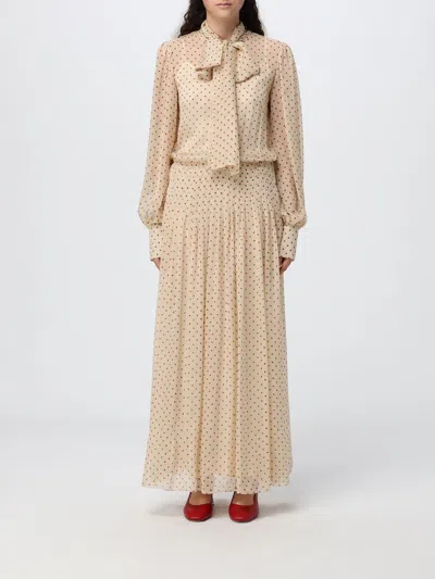 Crida Milano Dress Woman In Neutral