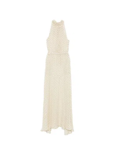 Crida Milano Long Dress In Neutral