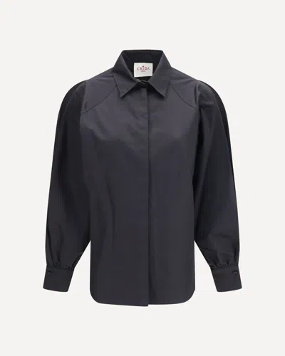 Crida Milano Mughetto Shirt In Gray