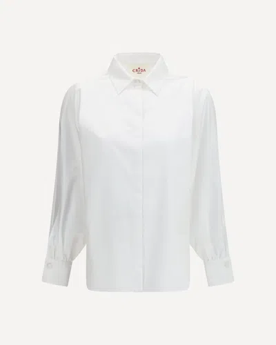 Crida Milano Mughetto Shirt In White
