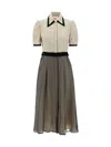 Crida Milano Dresses In Pois White/black