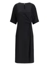 Cri.da Crida Dresses In Black