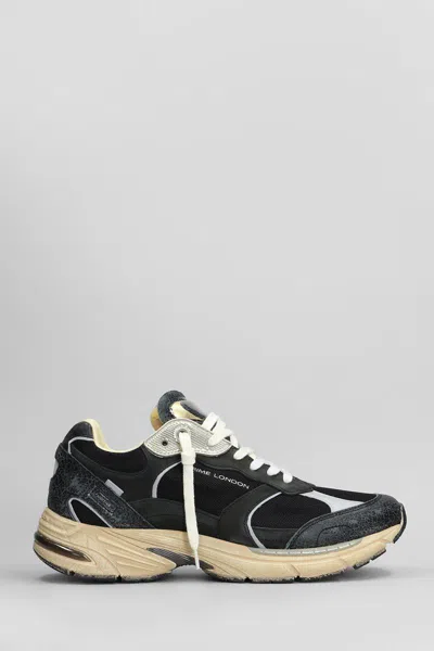 Crime Fugitive Sneakers In Black