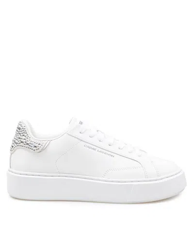 Crime Leather Sneaker In White