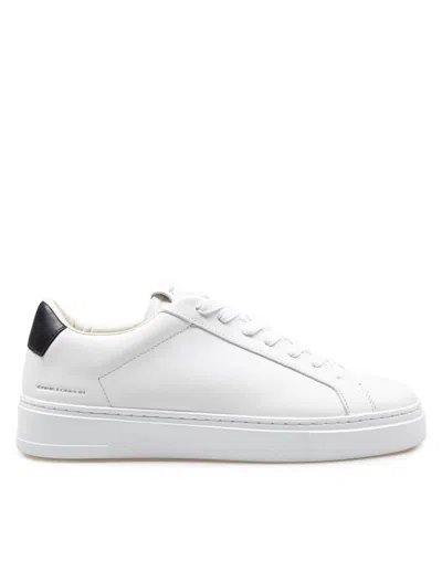Crime Leather Sneakers In White
