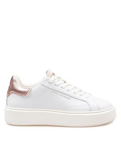 Crime Leather Sneakers In White