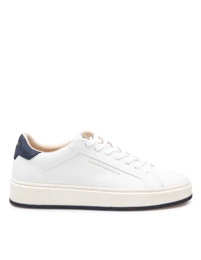 Crime Leather Sneakers In White
