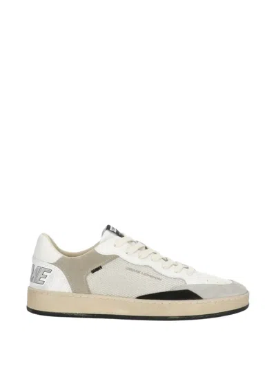 Crime London Chelsea Panelled Leather Sneakers In Multi