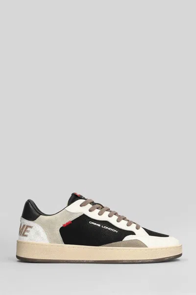 Crime London Chelsea Sneakers In Black